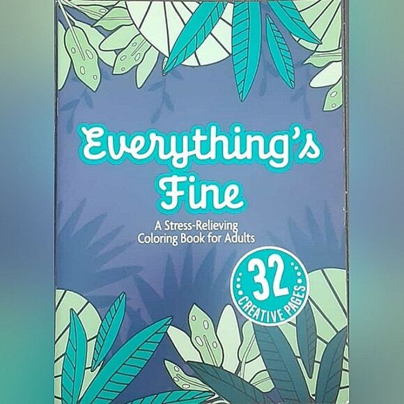 Other Neweverythings Fine Advanced Coloring Book Poshmark